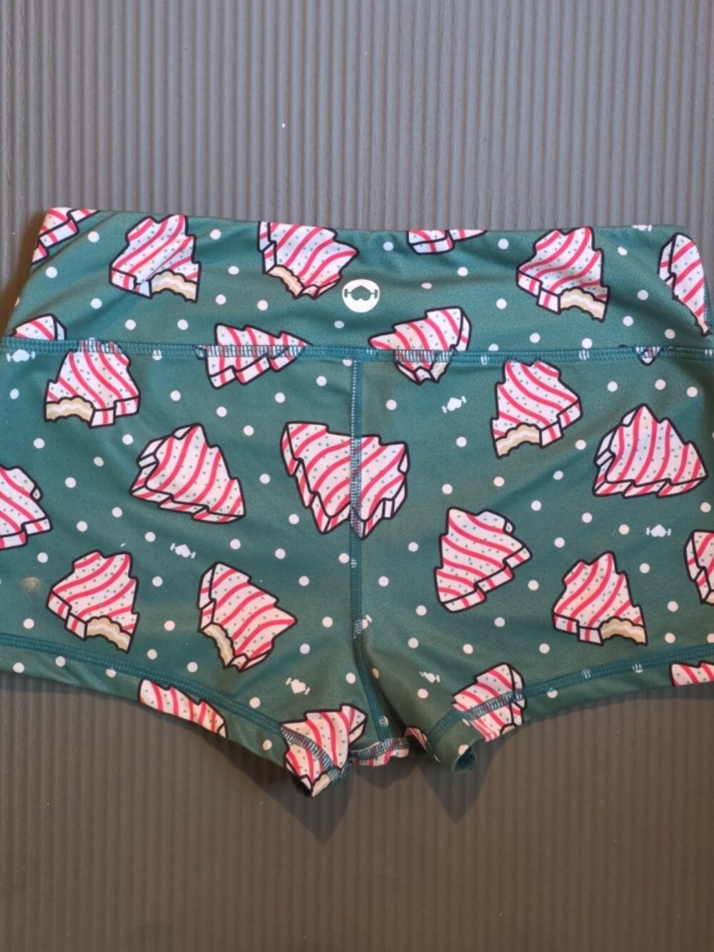 Wodbottom Christmas Tree Athletic shorts.